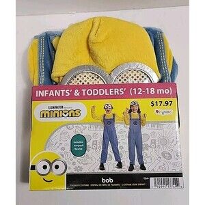 Baby Infants & Toddlers (12-18 Mo) Minions BOB Halloween Costume Complete NEW!